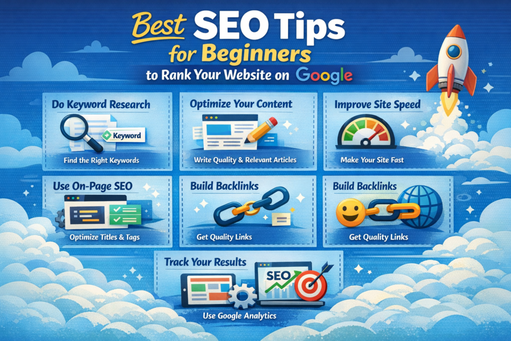 Best SEO Tips for Beginners to Rank Your Website on Google