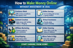 How to Make Money Online Without Investment in 2026