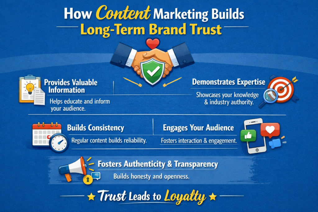 How Content Marketing Builds Long-Term Brand Trust