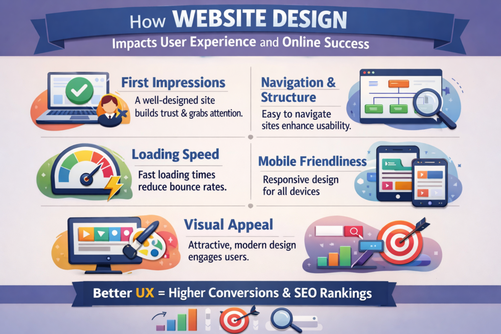 How Website Design Impacts User Experience and Online Success