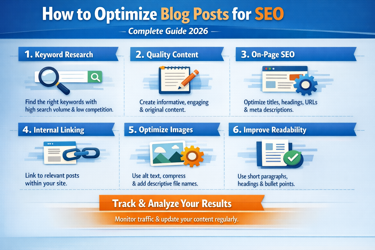 How to Optimize Blog Posts for SEO (Complete Guide 2026)