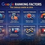 Google ranking factors for SEO in 2026